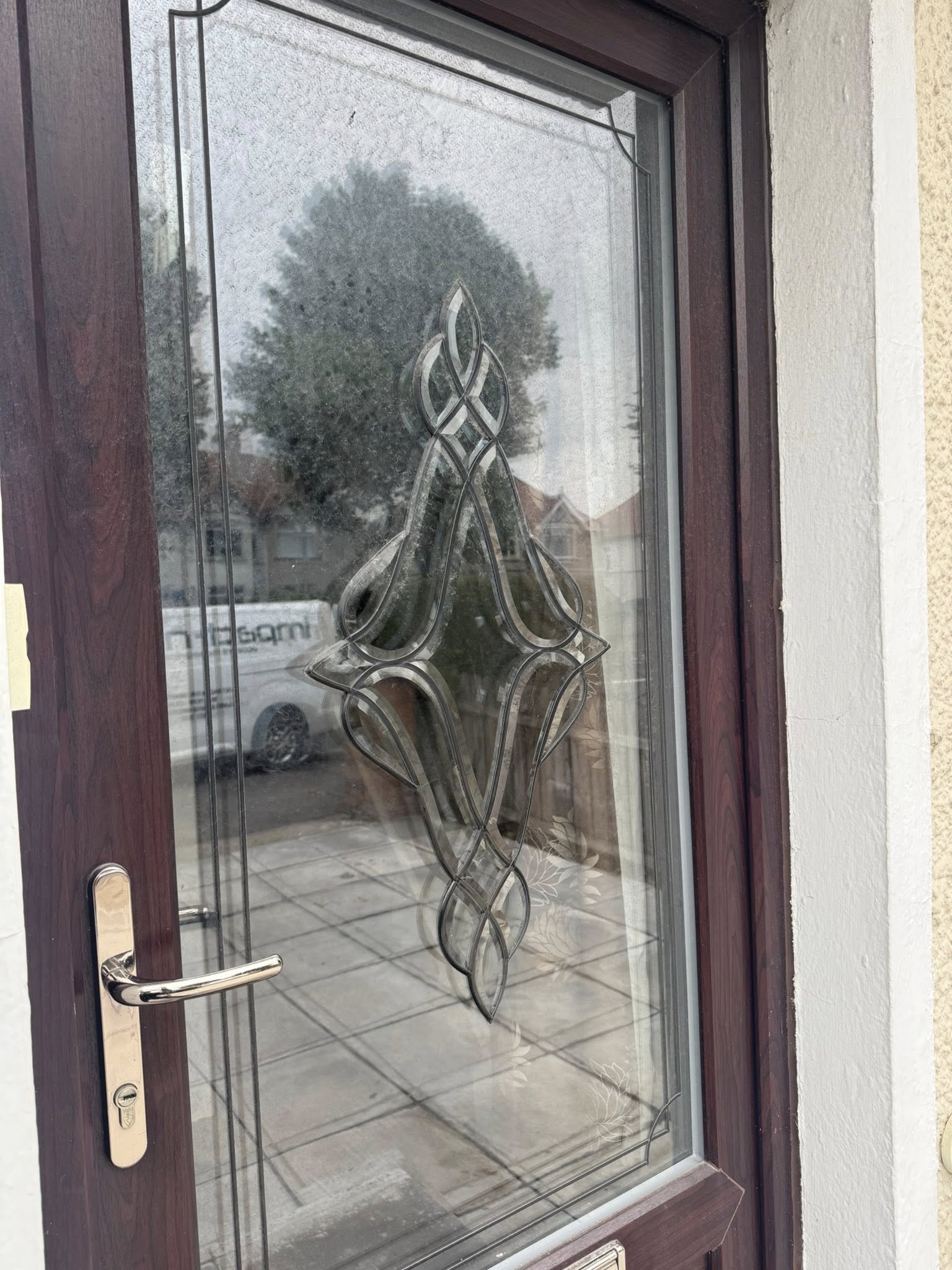 dirty door window before cleaning ninja cleaning services ni