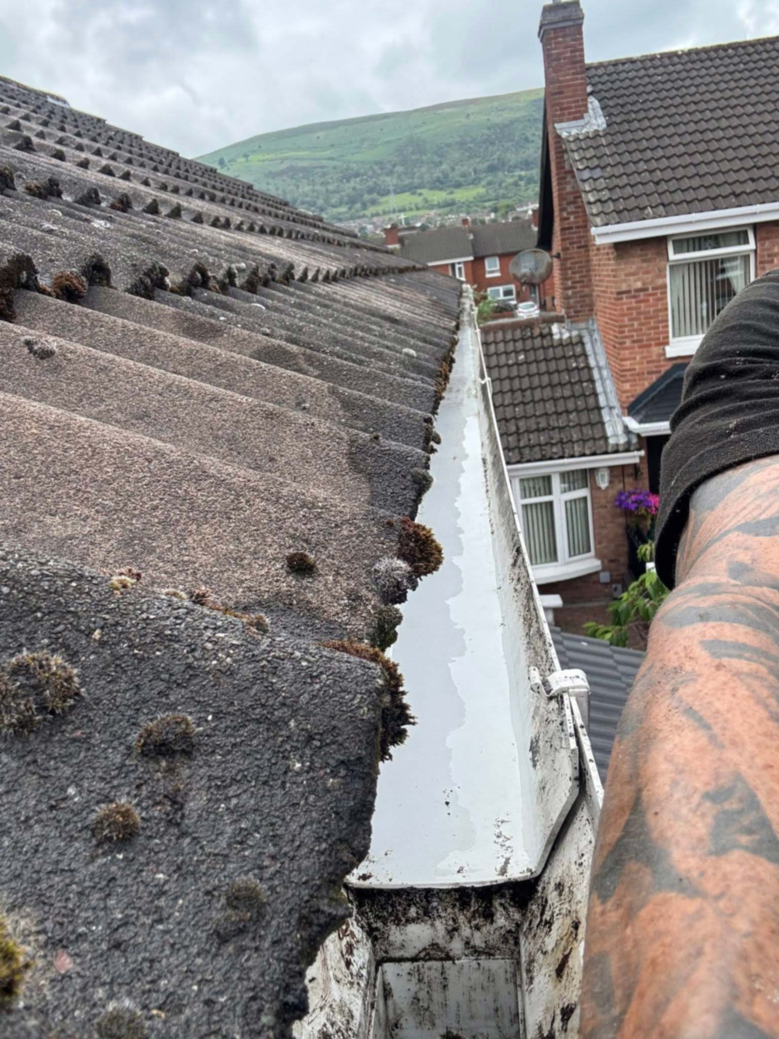 gutters cleaned drain clear ninja cleaning services ni